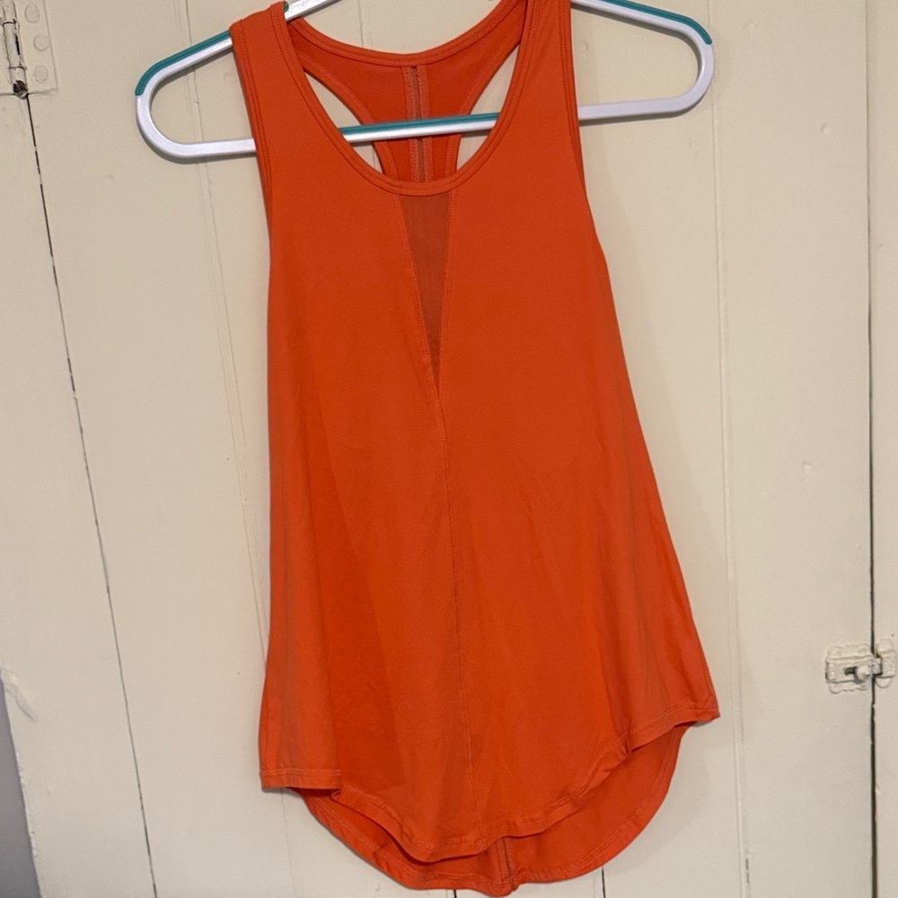 Coral Sleeveless Women's Top